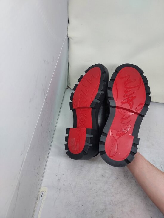 Christian Louboutin MENS Black Chunky Coin Moc College Shoe main image 9